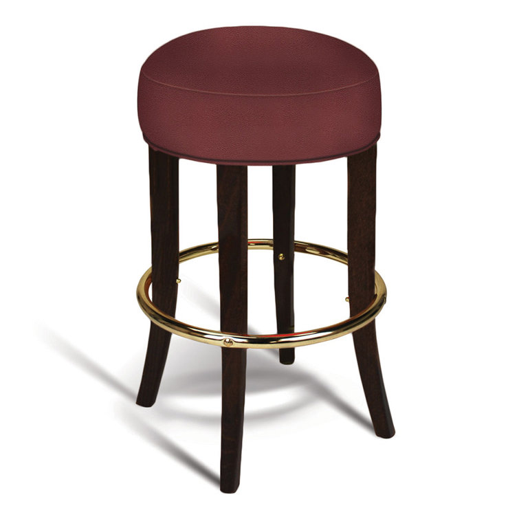 Burgundy velvet bar discount stools